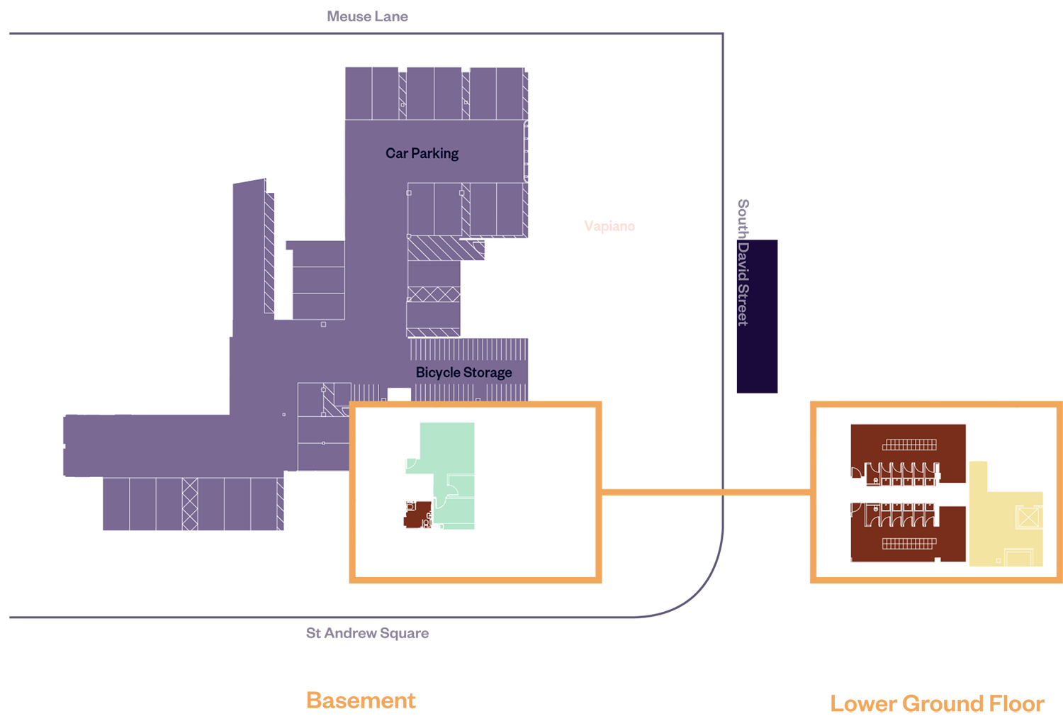 Floor plan diagram.