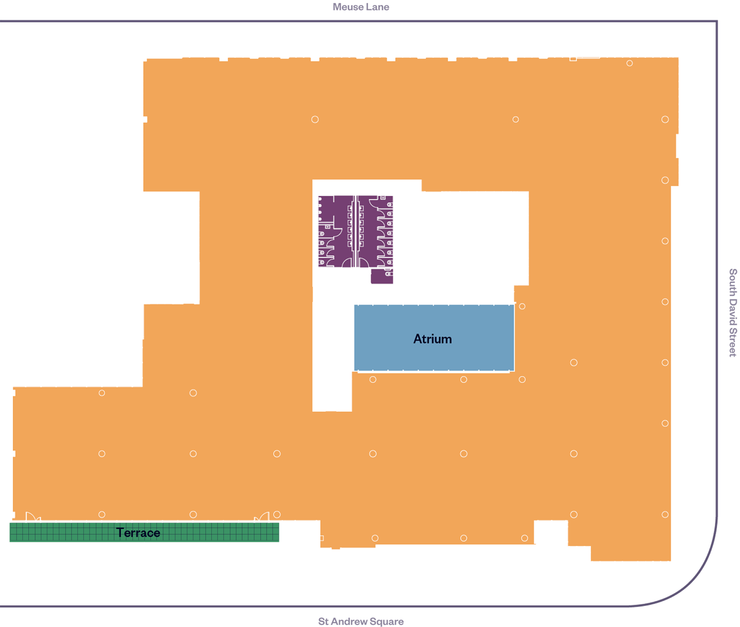 Floor plan diagram.