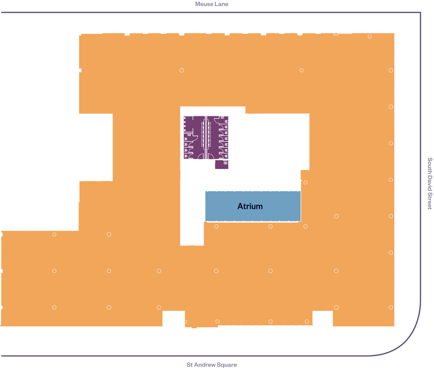 Floor plan diagram.