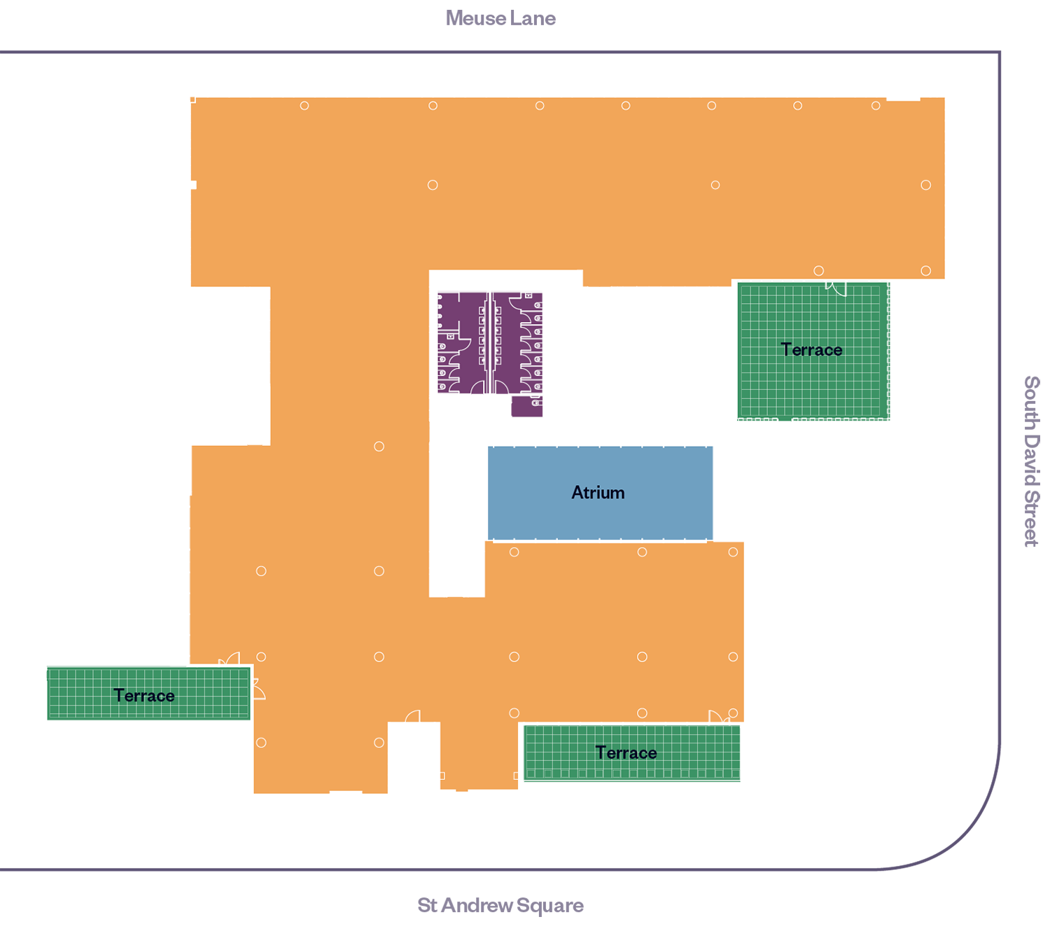 Floor plan diagram.